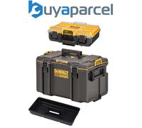 Dewalt Tough System 2.0 Ds400 Stackable Toolbox Case + 1/2 Width Deep Organiser