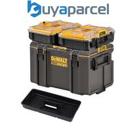 Dewalt Tough System 2.0 DS400 Stackable Toolbox Case 2x 1/2 Width Deep Organiser