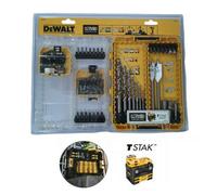 Dewalt Toughcase Extreme Torsion 80 Pc Drill & Bit Set Medium Tough Case Tstak
