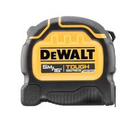DeWALT TOUGHSERIES™ Tape Measure 5m/16ft (Width 32mm) Rip-Shield ; blade coating that provides increased durability ultra-tough housing keeps the tape safe and secure EC Class II
