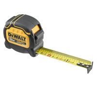 DeWALT TOUGHSERIES™ Tape Measure 8m (Width 32mm) (Metric Only) Rip-Shield ; Blade Coating That Provides Increased Durability Ultra-Tough housing Keeps The Tape Safe and Secure EC Class II