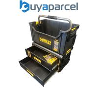 Dewalt Toughsystem 2.0 DS280 Tote Tool Box + 2 Deep Drawer Toolbox Organiser