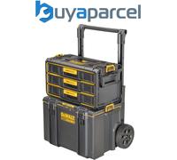 Dewalt Toughsystem 2.0 DS450 Rolling Mobile Tool Chest + 3 Drawer Organiser IP65