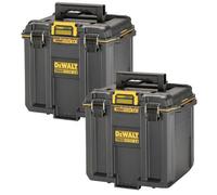 Dewalt Toughsystem 2.0 Dwst08034-1 Half Width Deep Tool Box + Tough Case X 2