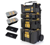 Dewalt Toughsystem 2 Ds450 Rolling Tool Storage Box Trolley + Tote Ds400 + Ds280