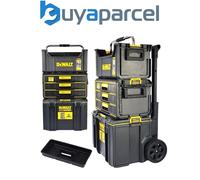 Dewalt Toughsystem 2 DS450 Rolling Tool Trolley + 3 Draw Organiser + DS280 Tote