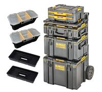 Dewalt Toughsystem 2 Mobile Tool Storage Box Trolley + Tstak Drawer + Adaptor