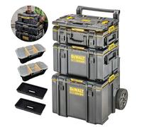 Dewalt Toughsystem 2 Rolling Mobile Tool Storage Box Trolley + Tstak Adaptor