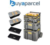 Dewalt Toughsystem 2 Rolling Tool Storage Box Trolley + Tstak Tough Case + Plate