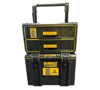 Dewalt Toughsystem Box Dwst83295-1 Rolling Mobile Storage Box Trolley 2Piece