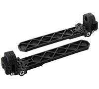 DeWalt ToughSystem Bracket kit (2 pcs) with 50kg Load Capacity per Pair. Height Adjustable, Ideal for securing Stacked toolboxes in Rugged jobsite setups.