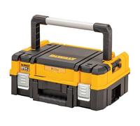 DEWALT , Black and Yellow TSTAK 2.0 Shallow Toolbox with Long Handle