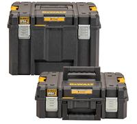 Dewalt Tstak 2 Twin Pack - Vi Deep Tool Storage Case + Shallow Power Tool Case