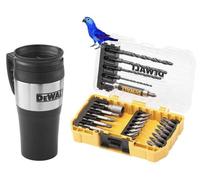 DeWALT TSTAK 25Pc 1/4" HEX Drill & Screwdriver Bit Set Mug DT70706 DT70707