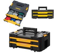 Dewalt TSTAK IV 2-Drawer Tool Storage Box DWST1-70706 - Stackable, Heavy Duty
