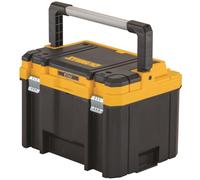 DEWALT TSTAK Tool Box Deep Long Handle Extra Large Design Fixed Divider for Tool Organization Water and Debris Resistant (DWST17814)
