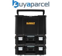 Dewalt Tstak Tool Carry Open Tote Tool Box Carrier TStak II Case - Triple Pack