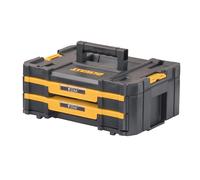 DEWALT TSTAK Tool Storage Organizer with Double Drawers, Holds Up to 16.5 lbs.