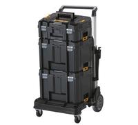 Dewalt Tstak Tower Trolley - Includes 2 X T-Stak Vi Deep Cases 1 X Tstak Ii Case