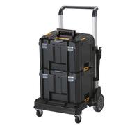 Dewalt Tstak Tower Trolley - Includes 2 X T-Stak Vi Deep Tool Cases Dwst1-71195