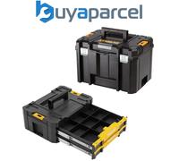 Dewalt Tstak VI Combo - Heavy Duty Deep Tool Storage Case + 2 Drawer Organiser