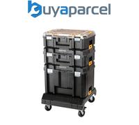 Dewalt Tstak Vi Deep Tool Storage Case + Drill Case + Organiser + Cart Trolley