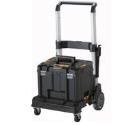 Dewalt Tstak Vi Rolling Mobile Deep Tool Storage Box Case On Wheels + Handle