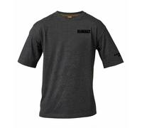 Dewalt Typhoon Charcoal Grey Crew-neck Logo Short Sleeve Work Tee T-shirt