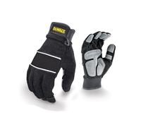 Dewalt dpg215l - SecureFit Full Finger Protection Gloves, Reinforced (Size L) Black