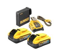 DEWALT USB-C POWERSTACK Starter Kit 18V 2 x 5.0Ah Li-ion