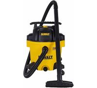 DEWALT Wet and Dry Shop Vac, Poly Construction, 1200W DXV34P(Yellow, 34L)
