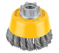 DEWALT Wire Cup Brush, Knotted, 3-Inch (DW4910)