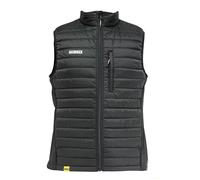 DEWALT Workwear Men’s Gilet Bodywarmer Vest Zip Pockets (UK, Alpha, XL, Regular, Regular, Black)