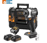 DeWalt x McLaren F1 DCF85ME2GT 18v XR Brushless Impact Driver Inc 2x Powersta...