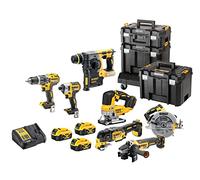 Dewalt DCK755P3T 18V Brushless 7 Piece Tool Kit 3 x 5.0Ah Battery Charger & Case