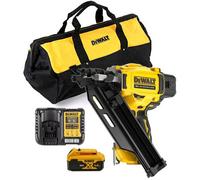 Dewalt Xr Dcn930P1 Cordless 18V Brushless 90mm Gasless Framing Nailer 1St Fix
