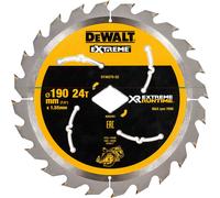 Dewalt Dt40270 Extreme Runtime Circular Saw Blade For Dcs577 190Mm X 24T