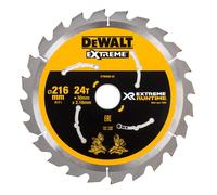 Dewalt XR Extreme Runtime Mitre Saw Blade 216mm x 30mm x 24T DT99568