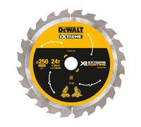 Dewalt XR Extreme Runtime Mitre Saw Blade 250mm x 30mm x 24T Thin kerf DT99571-Q