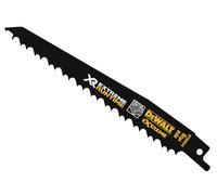 DEWALT XR Wood with Nails Reciprocating Blade 152mm 4/6 TPI Pack of 5 DEWDT9955