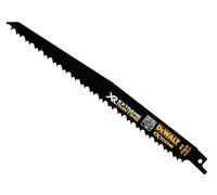 DEWALT XR Wood With Nails Reciprocating Blade 230mm 4/6 TPI Pack of 5 DEWDT9955