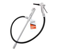 DeWay Battery-Powered Stick Fuel Transfer Pump with Hand Trigger Nozzle | 12 LPM Flow Rate, 130 cm Clear Transfer Hose | No Fuel Can Adapter Needed | For Petrol, Diesel & Non-Potable Water