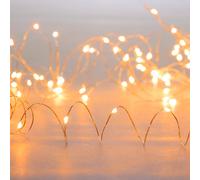 Dewdrop Fairy Christmas Lights Multifunction Amber Indoor 200 LED - 9.95m