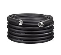 DEWENWILS Garden Hose 50 ft x 5/8", Water Hose with Swivel Handle, Heavy Duty, Lightweight, Flexible Hose for Plants, Car, Yard, 3/4 Inch Solid Fittings, Drinking Water Safe