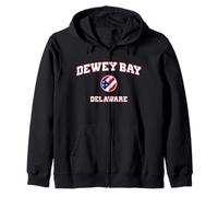 Dewey Bay Delaware (DE) Zip Hoodie