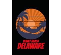 DEWEY BEACH delaware: beach journal for writing down thoughts for anyone that loves beach vacations and surfing