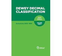Dewey Decimal Classification 2023 Edition Volume 3 of 4