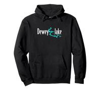 Dewey Lake Kentucky - Minimalist Pullover Hoodie