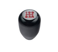 DEWHEL 5 Speed Manual Gearbox Shift Knob M12x1.25 Screw On Aluminum Black