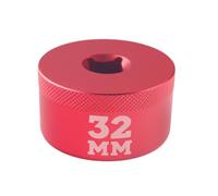 DEWHEL Bike Fork Topcap Socket 32mm 3/8 Drive Flat Socket Compatible with Fox 36/38/40 Series
